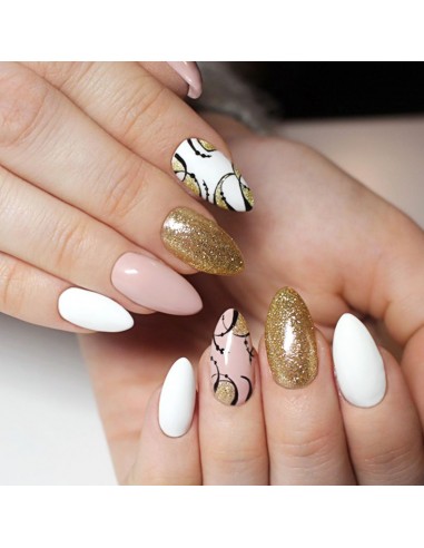 Semilac 037 Gold Disco 7 ml.