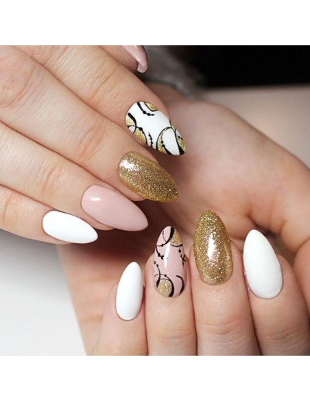 Semilac 037 Gold Disco 7 ml.