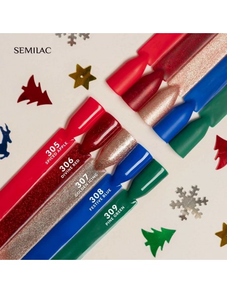 SEMILAC 308 FESTIVE BLUE 7ML.