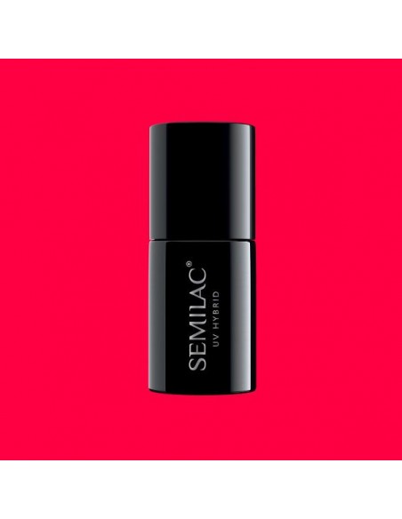 SEMILAC 568 LAKIER HYBRYDOWY NEON RUBY 7 ML