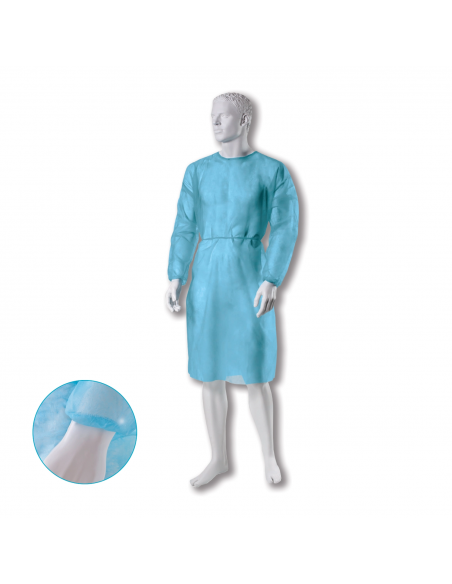 Zarys Fartuch Medyczny Niebieski 10 szt.