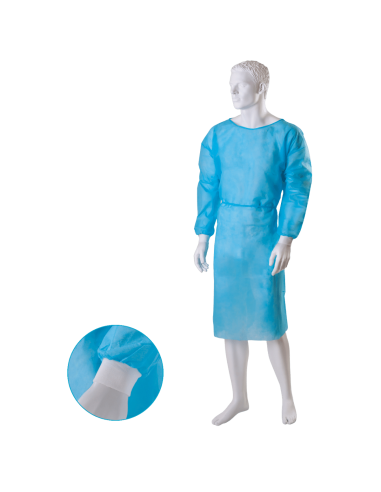 Zarys Fartuch Medyczny Niebieski 10 szt.