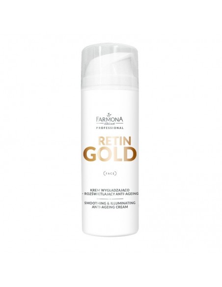 Farmona Reten Gold Krem Wygładzająco-Rozświetlający Anti-Ageing 150 ml.