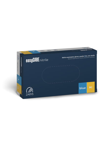 Zarys Rękawice Nitrylowe Rozmiar M 100 Szt. Niebieskie