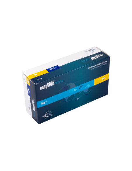 Zarys Rękawice Nitrylowe Rozmiar M 100 Szt. Niebieskie