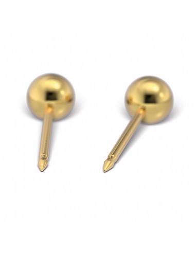 STUDEX 7511-0300 KULKA 4mm ZŁOTA