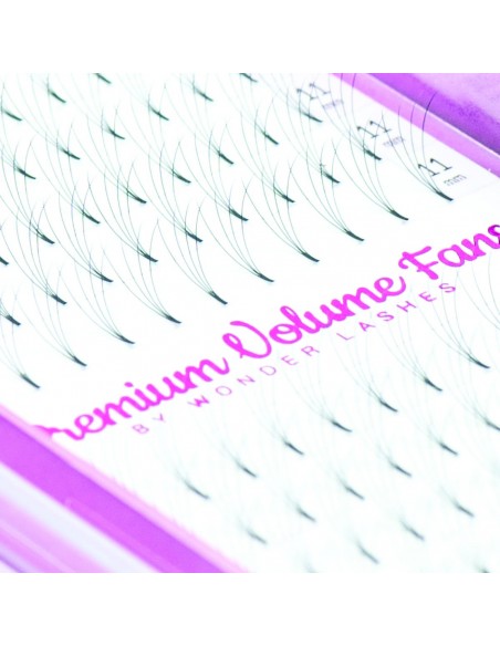 WONDER LASHES RZĘSY PREMIUM VOLUME 4D C 0,07 DŁ.12