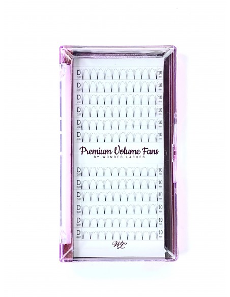 WONDER LASHES RZĘSY PREMIUM VOLUME 4D D 0,07 DŁ.10