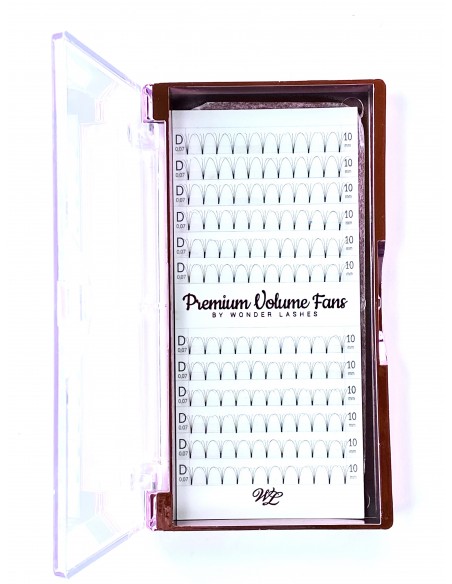 WONDER LASHES RZĘSY PREMIUM VOLUME 4D D 0,07 DŁ.10