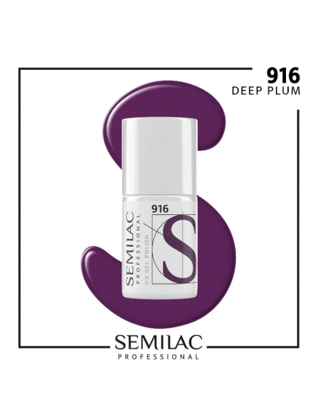 SEMILAC PROF.916 DEEP PLUM 7ML