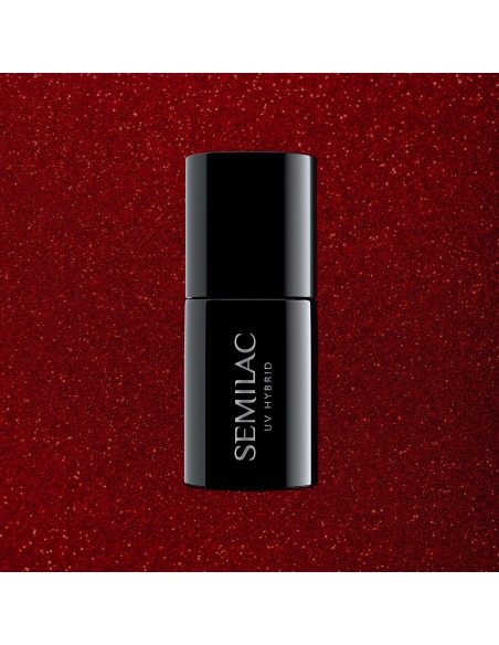 SEMILAC 347 PRETTY RED GLITER 7ML