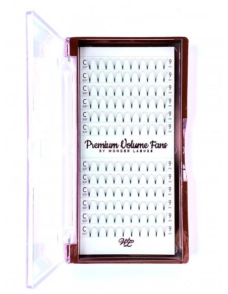 WONDER LASHES RZĘSY PREMIUM VOLUME 6D C 0,07 DŁ.9