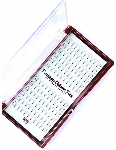 WONDER LASHES RZĘSY PREMIUM VOLUME 6D C 0,07 DŁ.9