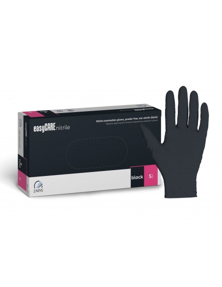Zarys Rękawice Nitrylowe Rozmiar S 100 Szt. Czarne