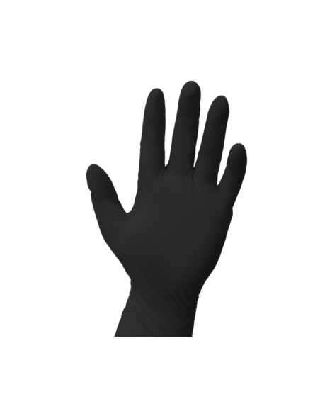Zarys Rękawice Nitrylowe Rozmiar S 100 Szt. Czarne