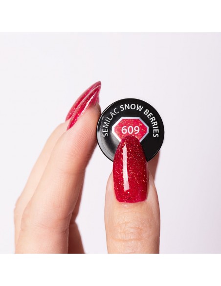 Semilac 609 Snow Berries 7 ml