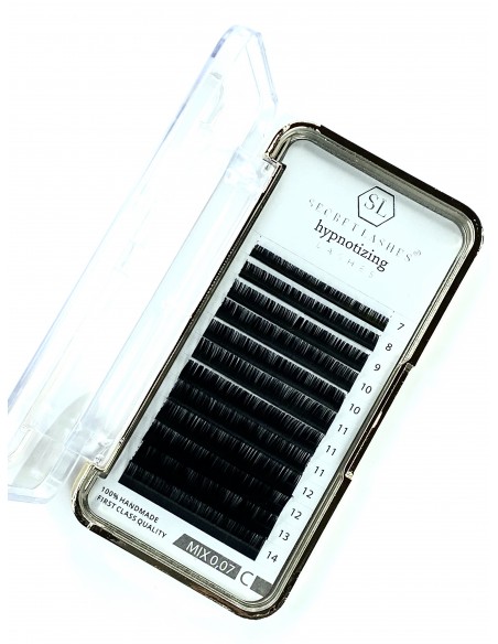 SECRET L. RZĘSY HYPNOTIZING C 0,07 MIX ROZMIARÓW 7-14