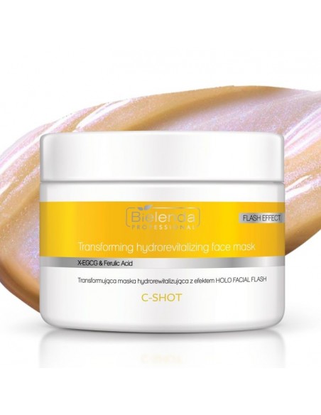 Bielenda C-Shot Maska Hydrorewitalizujący Efekt Holo Flash
