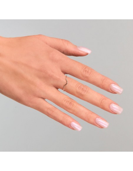 SEMILAC TOP T17 NO WIPE SPARKLING PINK 7 ML