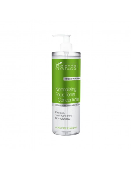 BIELENDA ACNE FREE KWASOWY KONCENTRAT-TONIK 500ML
