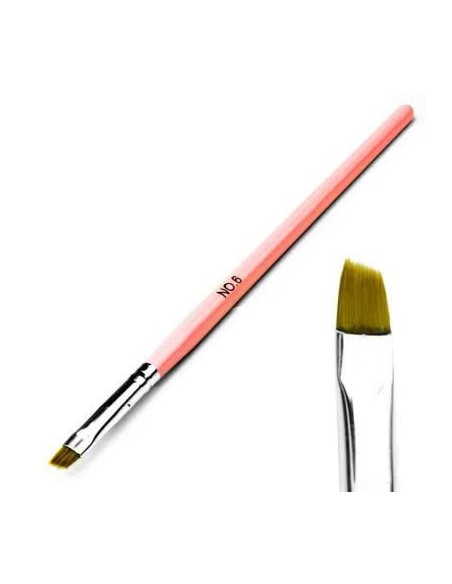 ABA PĘDZEL DO ŻELU SKOŚNY 6