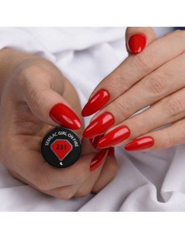 Semilac 231 Girl On Fire 7 ml.