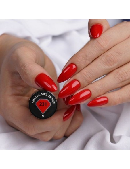 Semilac 231 Girl On Fire 7 ml.
