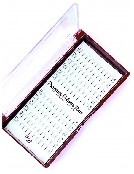 WONDER LASHES RZĘSY PREMIUM VOLUME 4D D 0,07 DŁ.9