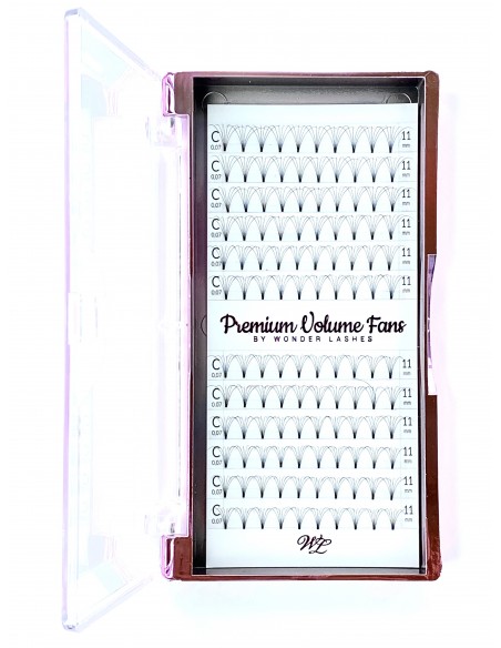 WONDER LASHES RZĘSY PREMIUM VOLUME 6D C 0,07 DŁ.11