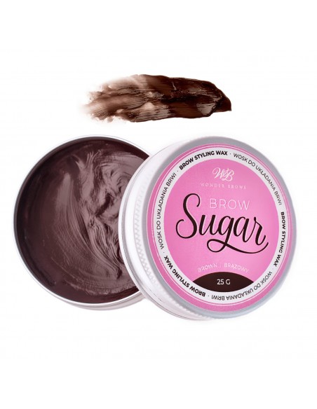 W. BROW SUGAR BRĄZOWY WOSK DO UKŁADANIA BRWI 25G