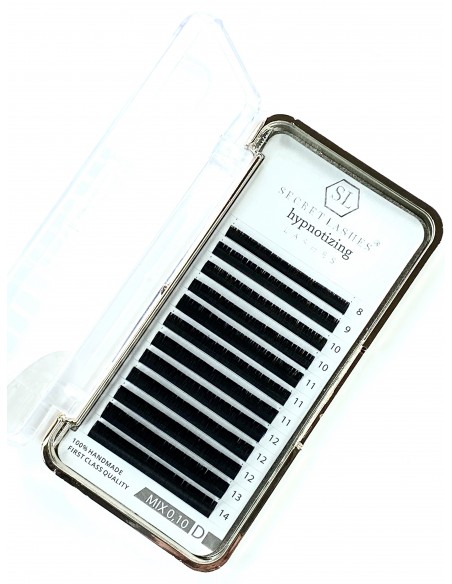 SECRET L.RZĘSY HYPNOTIZING D 0,10 MIX ROZMIARÓW 7-14