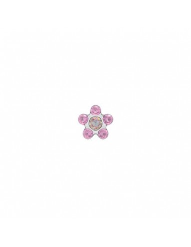 STUDEX 7582-6015 BABY STOKROTKA KRYSZ.RÓŻ SREBRNA