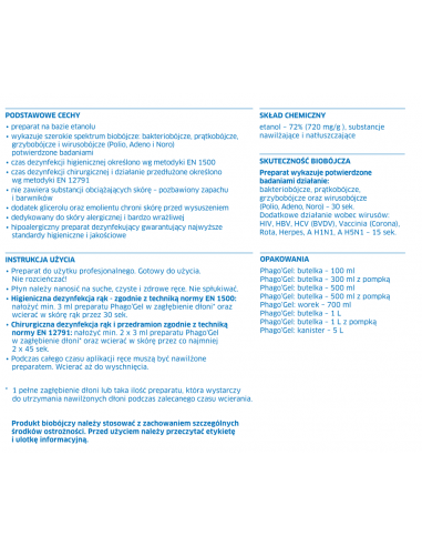MEDILAB PHAGO'GEL 700ML STERISOL