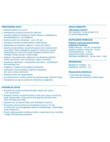 MEDILAB MEDIQUICK 5 LITR