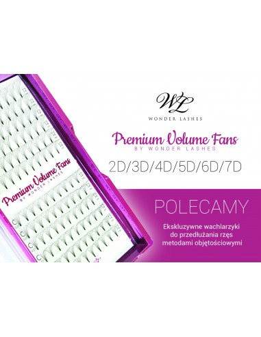 WONDER PREMIUM VOLUME FANS 5D SŁOIK C 0,07 DŁ.13