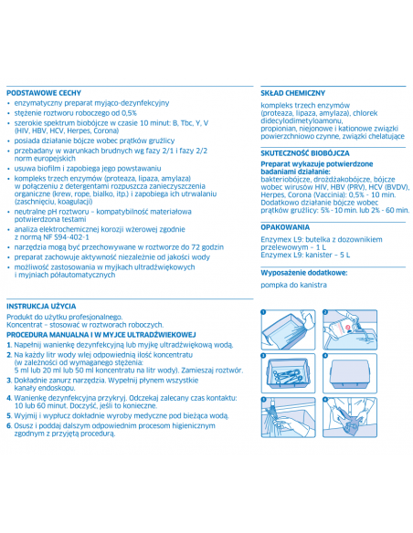 MEDILAB ENZYMEX L-9 1 LITR