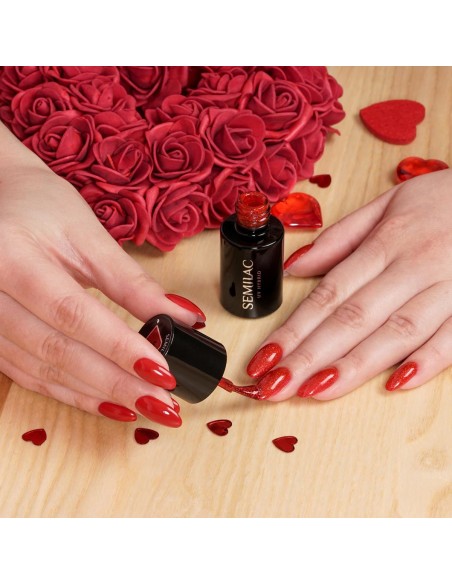 SEMILAC 345 GORGEOUS RED 7ML