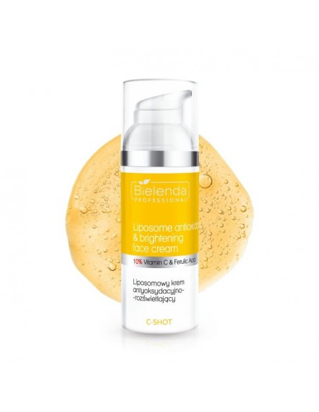 Bielenda C-Shot Liposomowy Krem Antyoksydacyjno-Rozświetlający 10% Witamina C