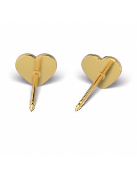 STUDEX 7523-3567 CZERWONE SERDUSZKO W ZŁOTEJ OPRAW