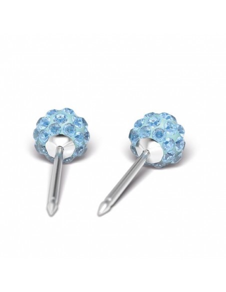 Studex 7522-0303 4,5 mm Kulka z Kryształkami Niebieskimi