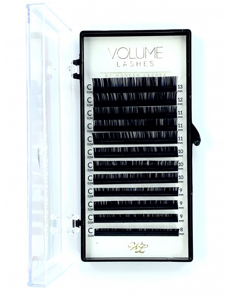 WONDER LASHES RZĘSY VOLUME C 0,04 MIX 8-15