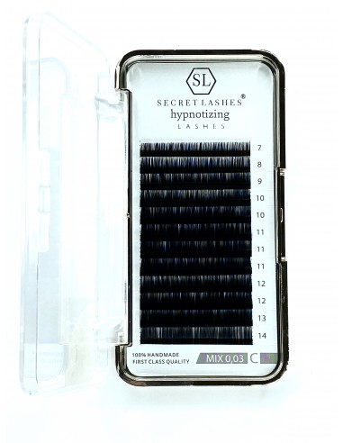 SECRET L.RZĘSY HYPNOTIZING C 0,03 MIX ROZMIARÓW...