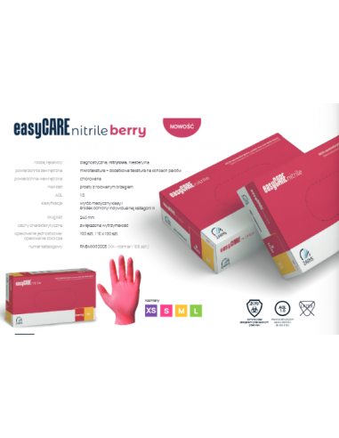 Zarys Rękawice Nitrylowe Rozmiar XS 100 Szt....