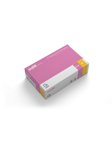 Zarys Rękawice Nitrylowe Rozmiar M 100 Szt. Różowe