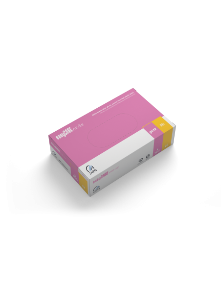 Zarys Rękawice Nitrylowe Rozmiar M 100 Szt. Różowe