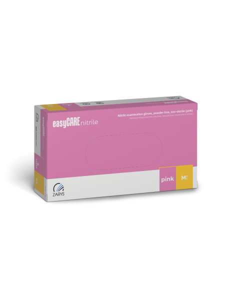 Zarys Rękawice Nitrylowe Rozmiar M 100 Szt. Różowe