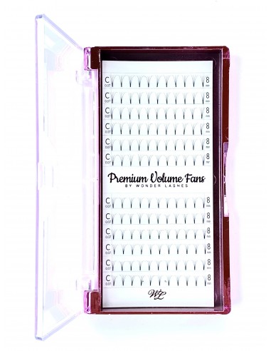 WONDER LASHES RZĘSY PREMIUM VOLUME 4D D 0,07 DŁ.8