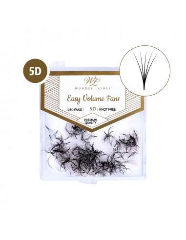 Wonder Lashes Easy Volume Fans 5D C0,07-10