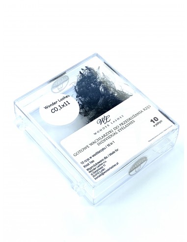 W. WACHLARZYKI RZĘSY VOLUME 10D C 0,1 DŁ.11