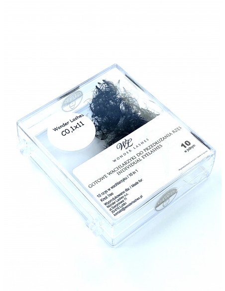 W. WACHLARZYKI RZĘSY VOLUME 10D C 0,1 DŁ.11